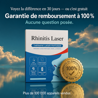 Sinolum Soulagement nasal par lumière rouge