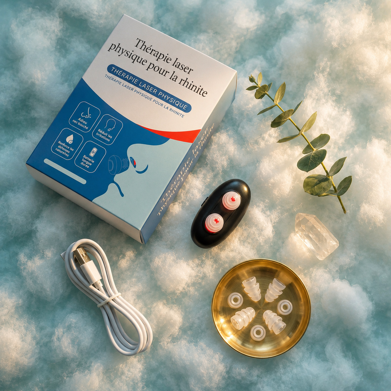 Sinolum Soulagement nasal par lumière rouge