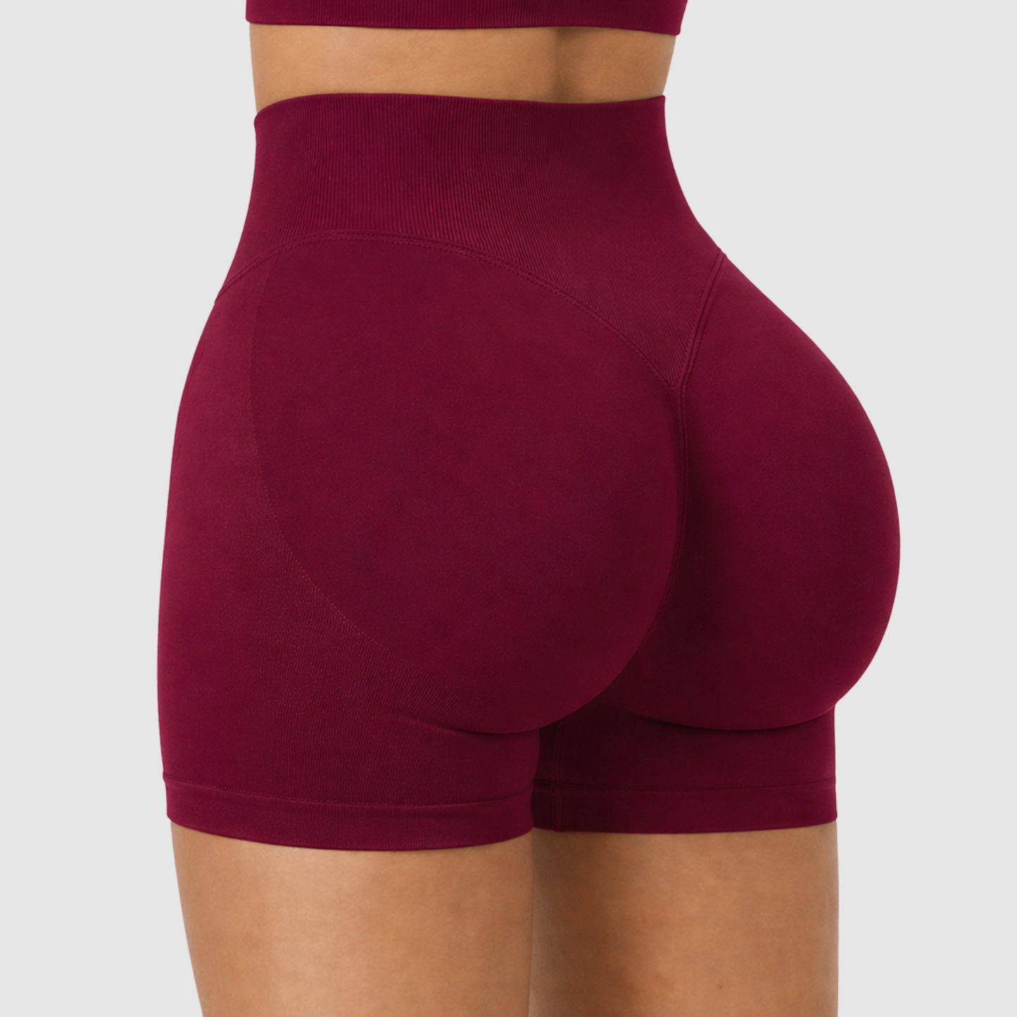 Contour Shorts - Burgundy