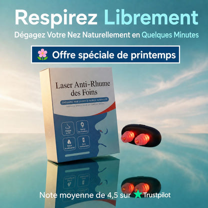 Sinolum Soulagement nasal par lumière rouge